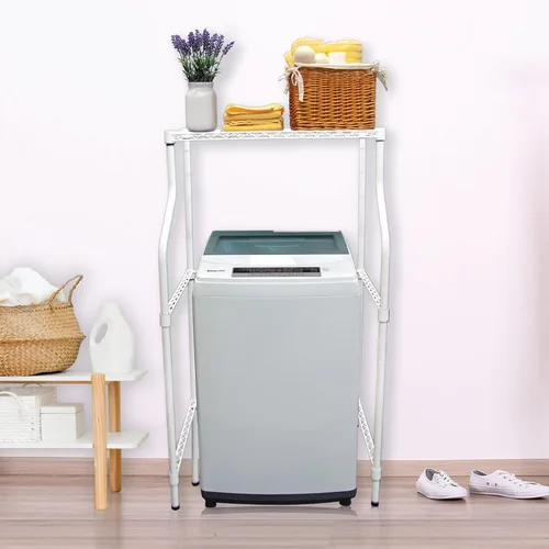 Vista 5 de Lavadora de carga superior portátil compacta de 2.0 pies cúbicos en color blanco