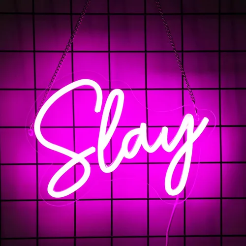 Vista 7 de Neonwall - Letrero de neón con texto en inglés "Hello Gorgeous para bodas, decoración de habitación de dormitorio, fiesta de cumpleaños, centro