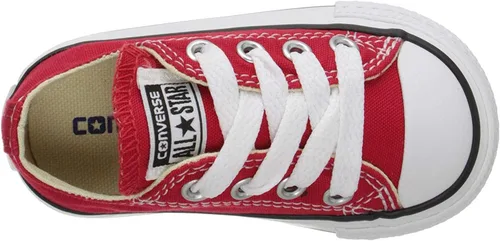 Vista 3 de Converse Chuck Taylor All Star OX - Tenis unisex, color rojo 7j236 (5 M US), Rojo