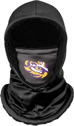 Vista 63 de FOCO NCAA womens Ncaa Team Logo Hooded Gaiter Balaclava Face Cover Negro