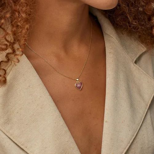 Vista 3 de KissYan Healing Crystal Necklace, 14K Gold Plated Natural Energy Stone Pendant Necklace Reiki Quartz Amethyst Citrine Gemstone Spiritual Jewelry