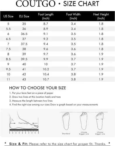 Vista 6 de Coutgo Zapatos de tacón bajo y grueso para mujer, tacón bajo y grueso, empalme, para oficina, boda, vestido de tacón