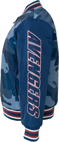 Vista 4 de Marvel Vengadores Spider-Man Varsity Bomber Chaqueta de niño a niño grande