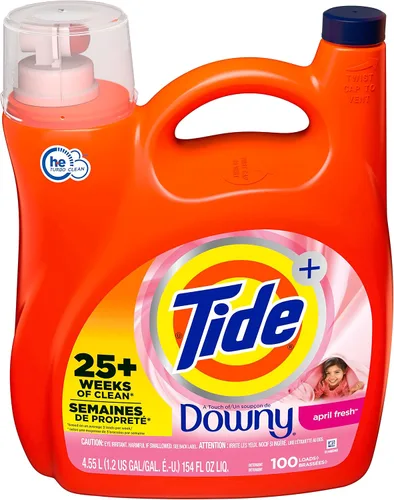 Vista 10 de Tide Detergente Líquido para Ropa, Original, 64 Cargas, 92 Onzas Líquidas