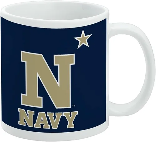 Vista 185 de Taza de cerámica con el logotipo principal de la Universidad Rider, taza de regalo novedosa para café, té y bebidas calientes, 11oz, blanca