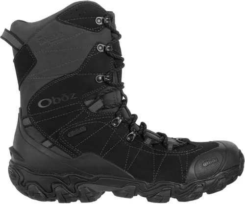 Vista 3 de Oboz Bridger - Botas de senderismo impermeables con aislamiento B-Dry de 10 pulgadas para hombre