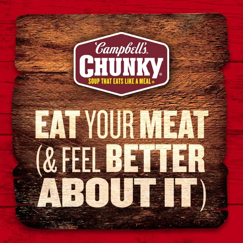 Vista 8 de Campbell's Chunky Sopa de pollo y salchicha Gumbo, lata de 18.8 onzas