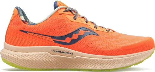 Vista 2 de Saucony Triumph 19 - Tenis de correr para mujer, Historia de la fogata