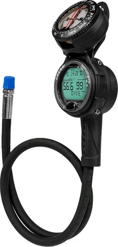 Vista 3 de Cressi Consola para ordenador de buceo - Manómetro, brújula - Consola Donatello 3: Made in Italy