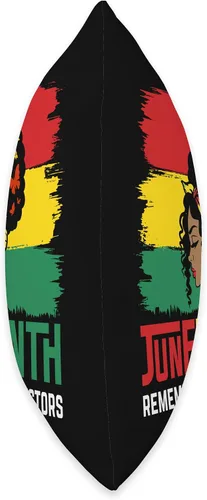 Vista 2 de Black History Month Pride African Women Design Juneteenth Remembering My Ancestors Celebrate Black Freedom - Almohada de 16 x 16 pulgadas, multicolor