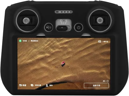 Vista 2 de BTG Funda protectora de silicona para DJl Mavic 3 Pro Cine/Mavic 3 Classic/Mavic 3 Cine/Mini 3 Pro/Mini 3/Mavic Air 2s DJI RC Remote Controller Negro