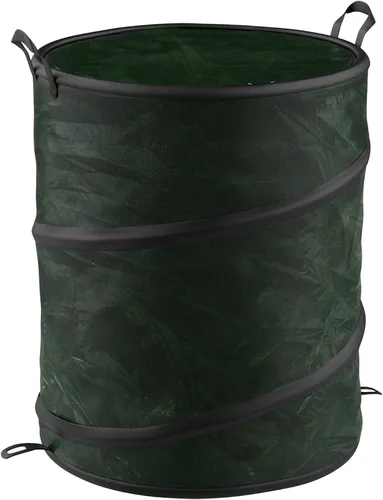 Vista 7 de Wakeman - Bote de basura plegable para exteriores, 29.5 galones, para fiestas, residuos de patio o lavandería, accesorios de campamento