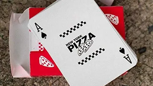 Vista 5 de Murphy's Magic Supplies, Inc. Barajas de cartas de pizza de Nueva York por Gemini Baraja de póquer Coleccionable