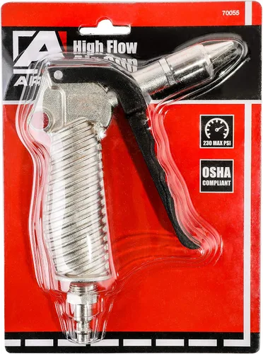 Vista 6 de ARES 70055-Pistola de soplado de alto volumen de 5 pulgadas con boquilla de reducción de ruido, cuerpo de aluminio ligero que cumple