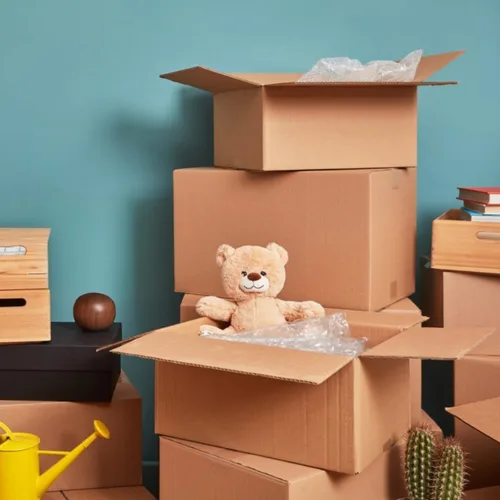 Vista 7 de Cajas de envío, 8x6x6 cajas de envío pequeñas, cada caja de zapatos de cartón.