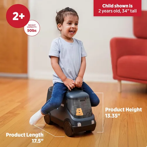 Vista 2 de Radio Flyer - Furgoneta de entrega de Amazon, para mayores de 2 años, juguetes para niños pequeños