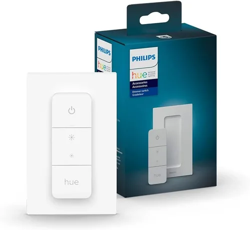 Vista 4 de Philips Hue Paquete de iluminación inteligente con bombillas de color e interruptor de atenuación (60 W)