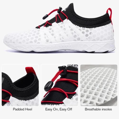 Vista 92 de ALEADER - Zapatillas acuáticas de secado rápido para hombre