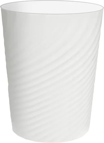 Vista 9 de DAJITRE Cubo de basura pequeño de 1.8 galones, papelera de reciclaje de perfil delgado para espacios compactos, baño, oficina, dormitorio, cocina