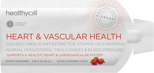 Vista 8 de Healthycell Heart & Vascular Health Suplemento líquido diario – Apoyo cardiovascular con polvo de raíz de remolacha, resveratrol, CoQ10, Omega-3