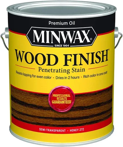 Vista 105 de Minwax 700494444 Acabado de madera, Miel, 1 cuarto de galón