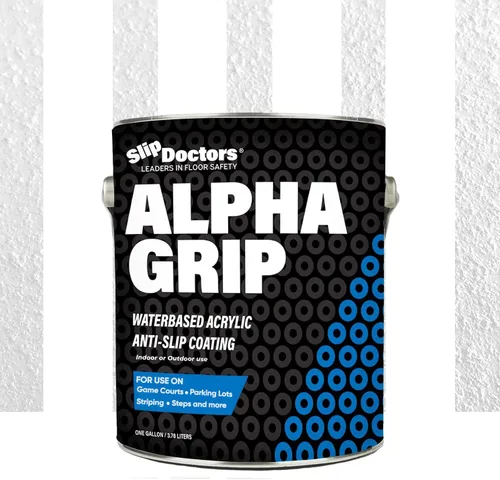 Vista 17 de Alpha Grip Pintura Antideslizante para Concreto y Asfalto – Revestimiento Antideslizante Ideal para Marcar Estacionamientos, Patios de Juegos y Negro