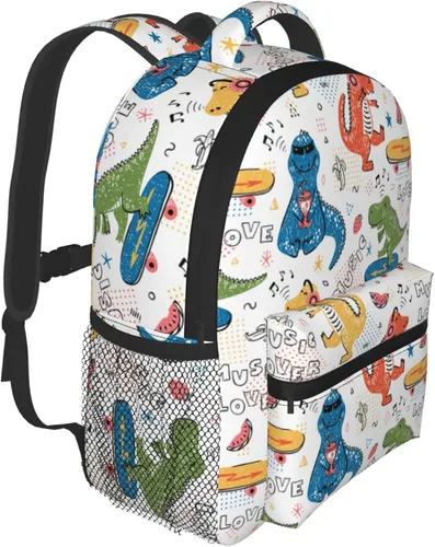 Vista 2 de Mini mochila escolar de 12 pulgadas para niños y niñas, MultiColor20, Mochilas Daypack