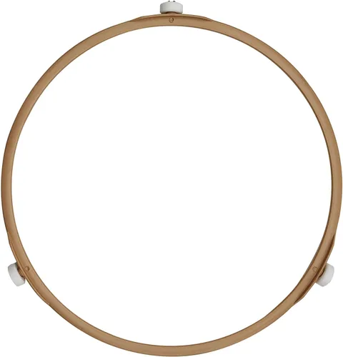 Vista 8 de Anillo giratorio de microondas de 7 pulgadas con rodillos de 0.551 in, soporte de bandeja giratoria de placa de vidrio para horno de microondas de 7