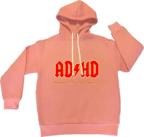 Vista 75 de Go All Out Sudadera con capucha para hombre y mujer con texto en inglés "Highway To Hey Look A Squirrel