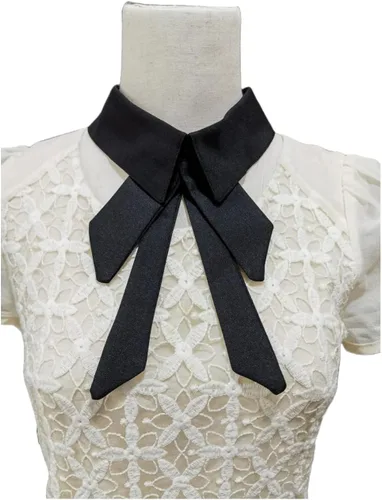 Vista 5 de Vpang - Collar falso desmontable con cuello falso, diseño de cuadros