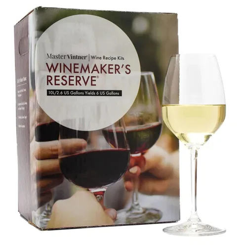 Vista 9 de Master Vintner kit para elaboración de vinos de reserva, recetas para elaborar vinos. Ingredientes para preparar 6 galones de vino casero