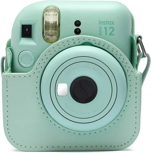 Vista 2 de Fujifilm Funda para cámara Instax Mini 12, color verde menta