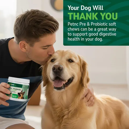 Vista 5 de PetNC Natural Care Sabor Hígado, Masticables blandos de queso pre y probióticos para perros 120 ct (el embalaje puede variar), (Paquete de 2)