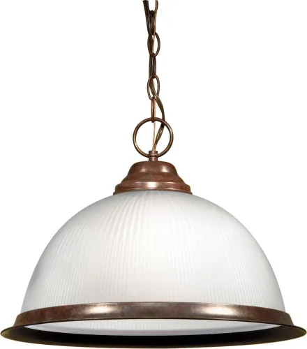 Vista 2 de NUVO SF76/447 One Light Colgante, Bronce/Oscuro
