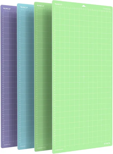 Vista 8 de Alfombrilla de corte de agarre estándar de 12 x 24 pulgadas para Cricut Maker 3/Maker/Explore 3/Air 2/Air/One, 3 alfombrillas de corte flexibles
