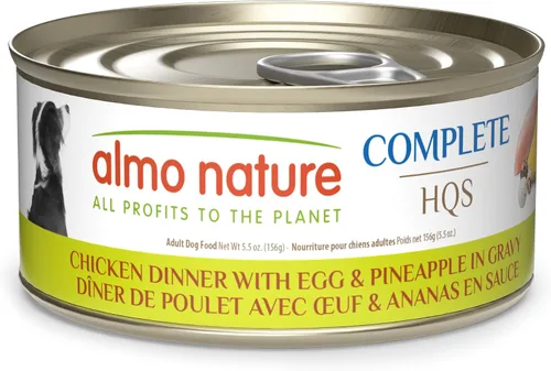 Vista 10 de almo nature HQS - Comida húmeda completa para perros, estofado de atún con verduras, 5.5 onzas, paquete de 12