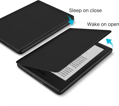 Vista 4 de TNP - Funda para Kindle de 10ª generación - Funda inteligente delgada y ligera con apagado y encendido automático para lector electrónico Amazon