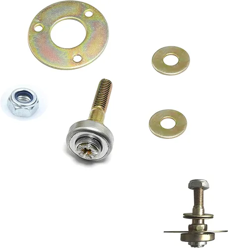 Vista 7 de 8 piezas de cojinetes de silla mecedora para muebles, piezas de conexión, tornillos para cojinetes de mecedores, kits de pernos para muebles