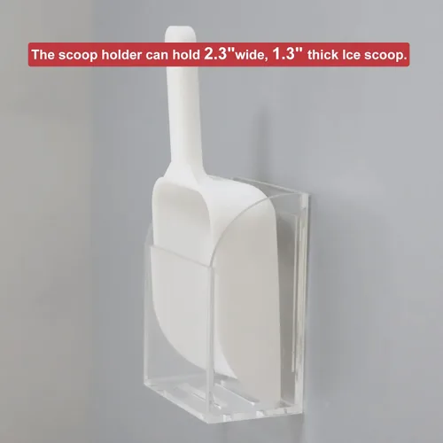 Vista 3 de PIAOLGYI Soporte para cuchara para máquina de hielo compatible con máquina de hielo de encimera Frigidaire (pala de hielo no incluida)