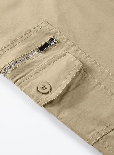 Vista 9 de JMIERR Mens Casual Cargo Pants Elastic Waist Drawstring Stretch Relaxed Fit Tactical Joggers Work Pants Multi Pockets
