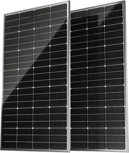 Vista 10 de Epoch Paneles solares biaciales de 200 W, panel solar monocristalino de 16 BB de 12/24 voltios, módulo solar impermeable de alta eficiencia
