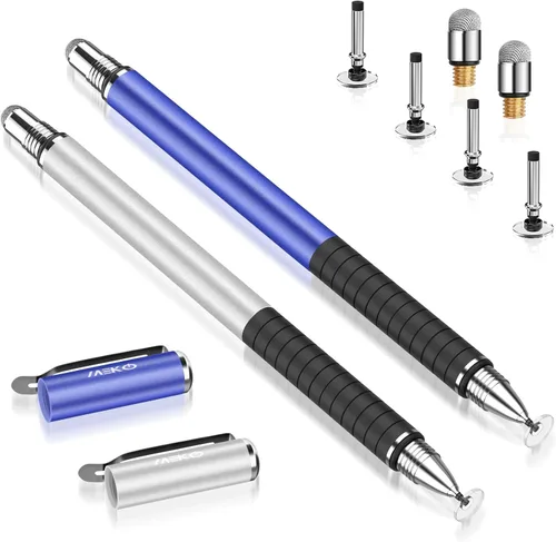 Vista 9 de MEKO Lápiz Universal, [Serie de Precisión 2 en 1] Lápices con Punta de Disco para Pantalla Táctil para Todas las Pantallas Táctiles Capacitivas