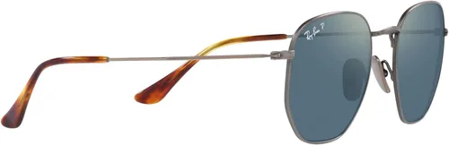 Vista 9 de Ray-Ban Rb8148 Hexagonal Titanium Sunglasses