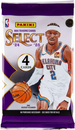 Vista 3 de Panini Select 2024–25 - Caja de baloncesto Blaster – Tarjetas oficiales de la NBA – Paralelos, insertos y tarjetas de novato exclusivos