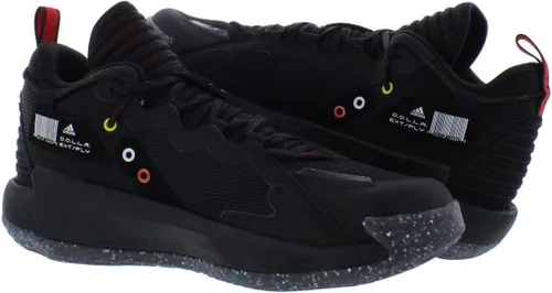 Vista 4 de adidas Tenis de baloncesto unisex para adultos Dame 7 Extply