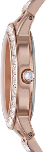 Vista 2 de Fossil Womens Jesse Stainless Steel Crystal-Accented Dress Quartz Watch