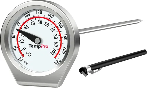 Vista 11 de ThermoPro APT200 2 Piezas Termómetro de Carne para Cocinar con Dial Extra Grande de 2 Pulgadas, Termómetro de Cocina de Dial Analógico con Sonda