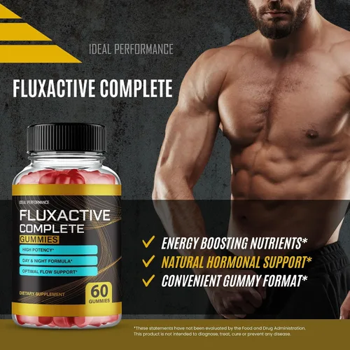 Vista 8 de Fluxactive Complete Gummies Flux Active Complete Max Strength Nuevos ingredientes (2 unidades)