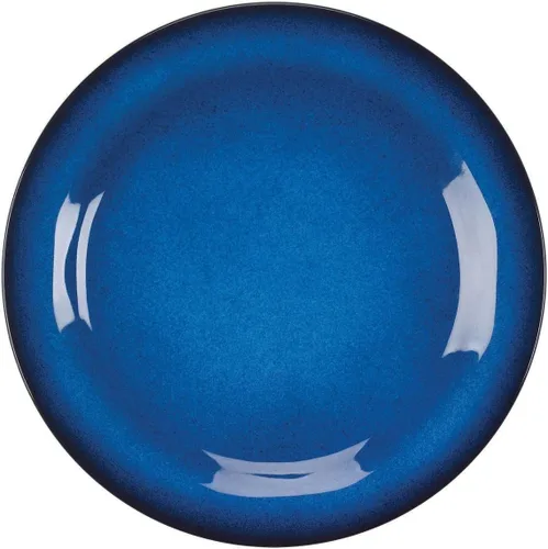Vista 4 de Juego de vajilla de melamina de 12 piezas (azul y verde) - Adecuado para interiores y exteriores