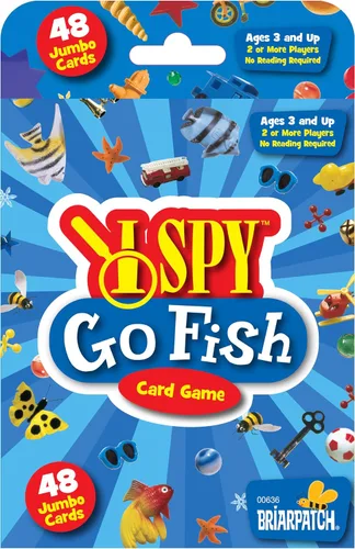 Vista 2 de Briarpatch Juego de cartas I SPY Go Fish, a partir de 3 años